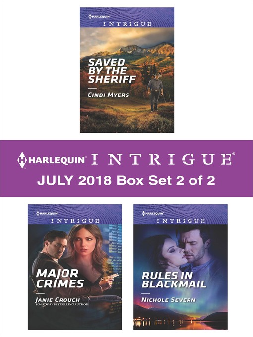 Cover image for Harlequin Intrigue July 2018, Box Set 2 of 2